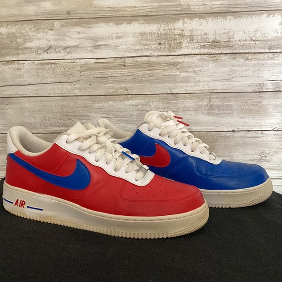 Men's Nike Air Force 1 Low Unlocked By You 

Size 9 Red /Blue /White - Picture 2 of 16